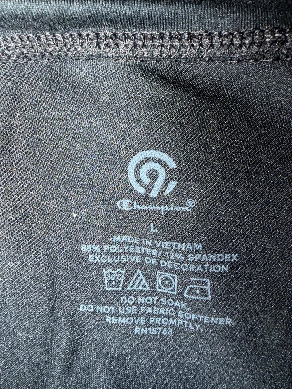 Champion Black Bike Shorts